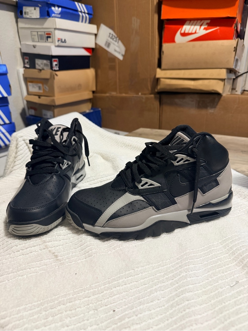 Nike Air Trainer SC High Black Grey Men’s 8.5 vintage 2012